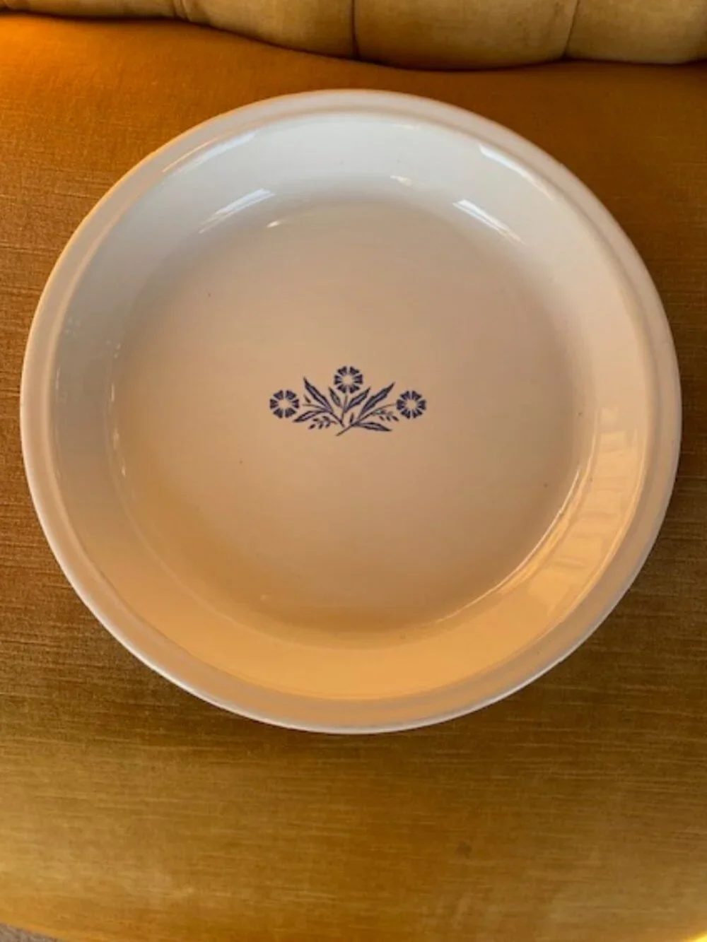 Corning Ware P-309 Blue Cornflower Pie Plate 9 inch RANGE OVEN MICROWAVE